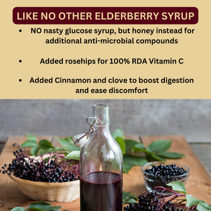 Elderberry & Rosehip Syrup