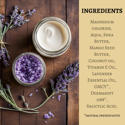 Restful Sleep Magnesium Body Butter with Lavender