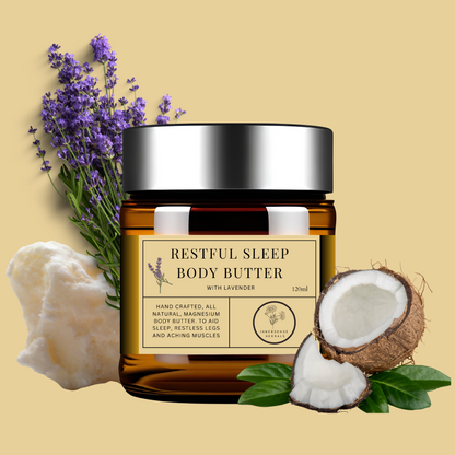 Restful Sleep Magnesium Body Butter with Lavender